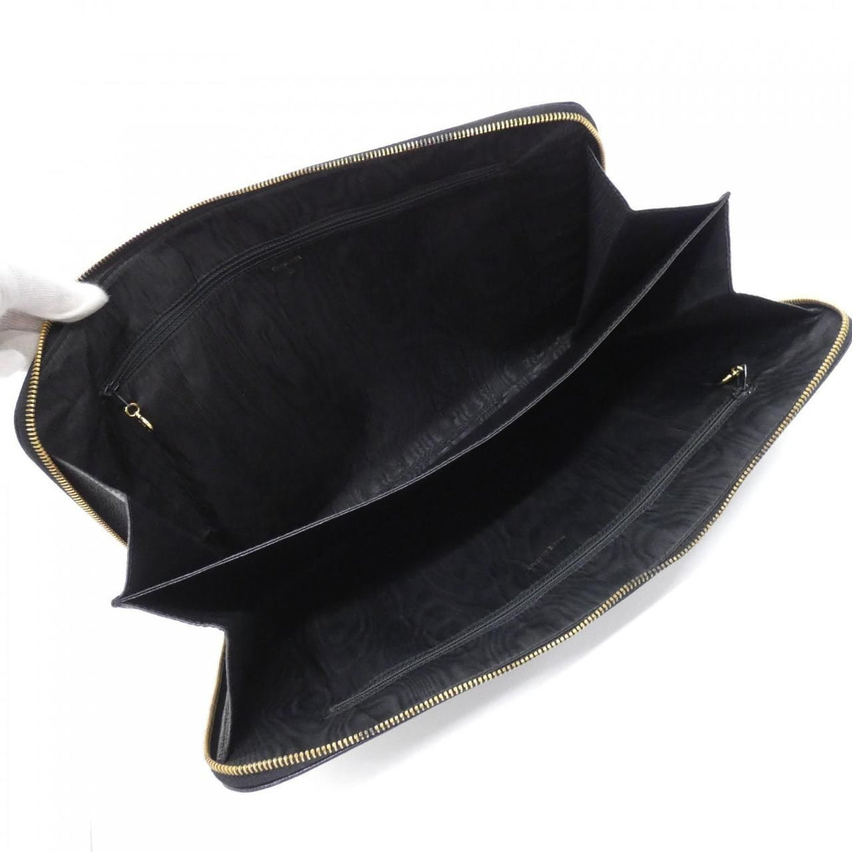 Chanel Vintage Bag Handbag Black — view 6