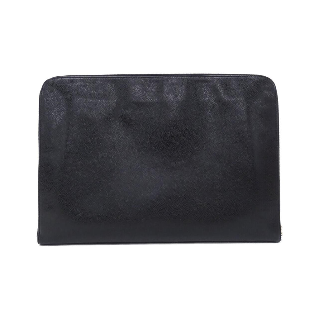 Chanel Vintage Bag Handbag Black — view 2