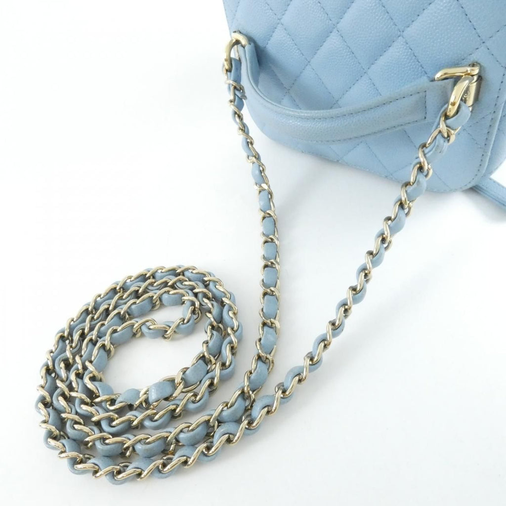 Chanel Bag Handbag Blue — view 7