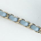 Chanel Bag Handbag Blue — view 8