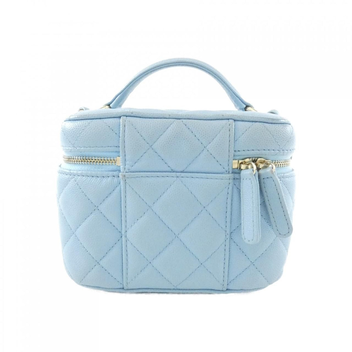 Chanel Bag Handbag Blue — view 2