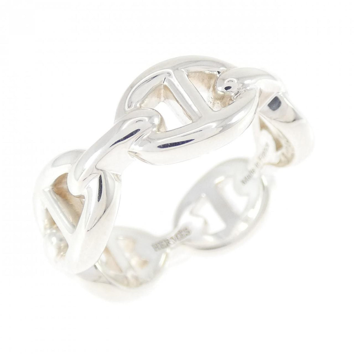 Hermes Chaine D'ancre Enchainee Ring