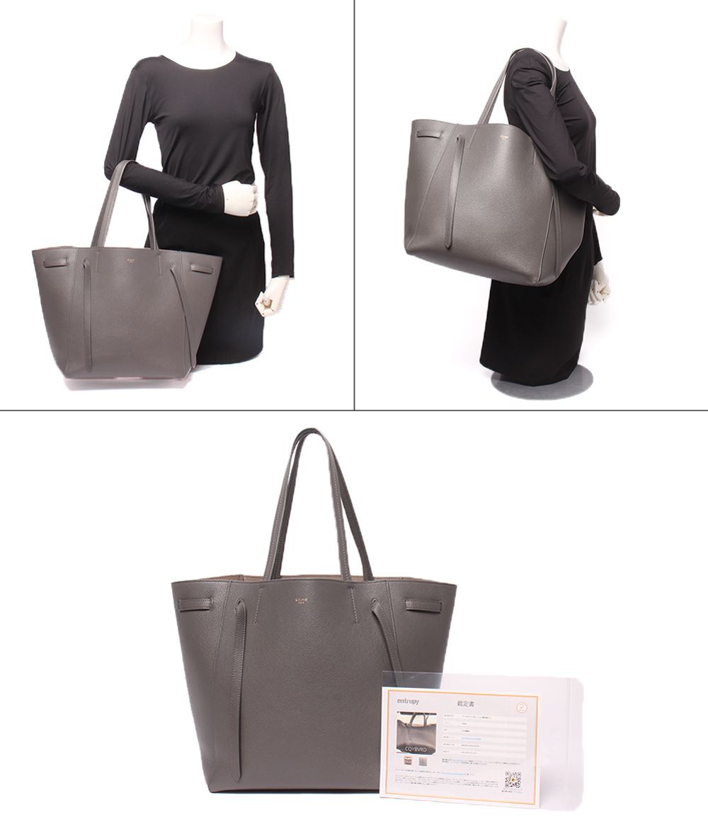 Celine Tote Bag Shoulder Cabas Phantom — view 8