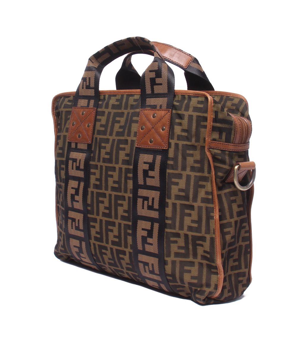 Fendi 2-Way Shoulder Bag Tote Zucca — view 3