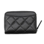 Chanel Coin Purse Quilted CC Logo Classic Zip Lambskin Wallet Black — view 3