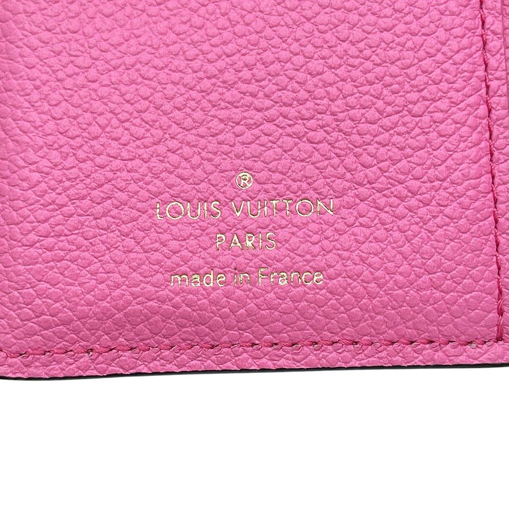 Louis Vuitton Bifold Wallet Monogram Empreinte Portefeuille Clair Pink — view 7