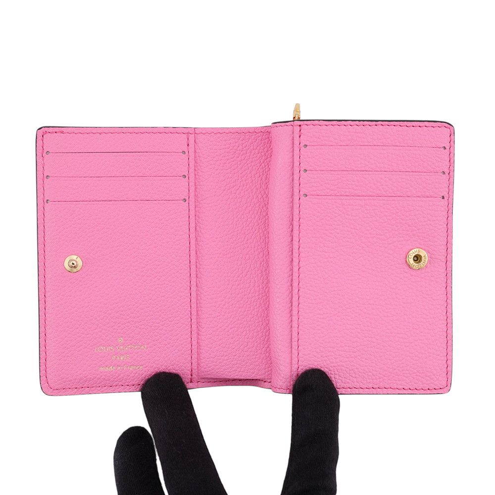 Louis Vuitton Bifold Wallet Monogram Empreinte Portefeuille Clair Pink — view 4