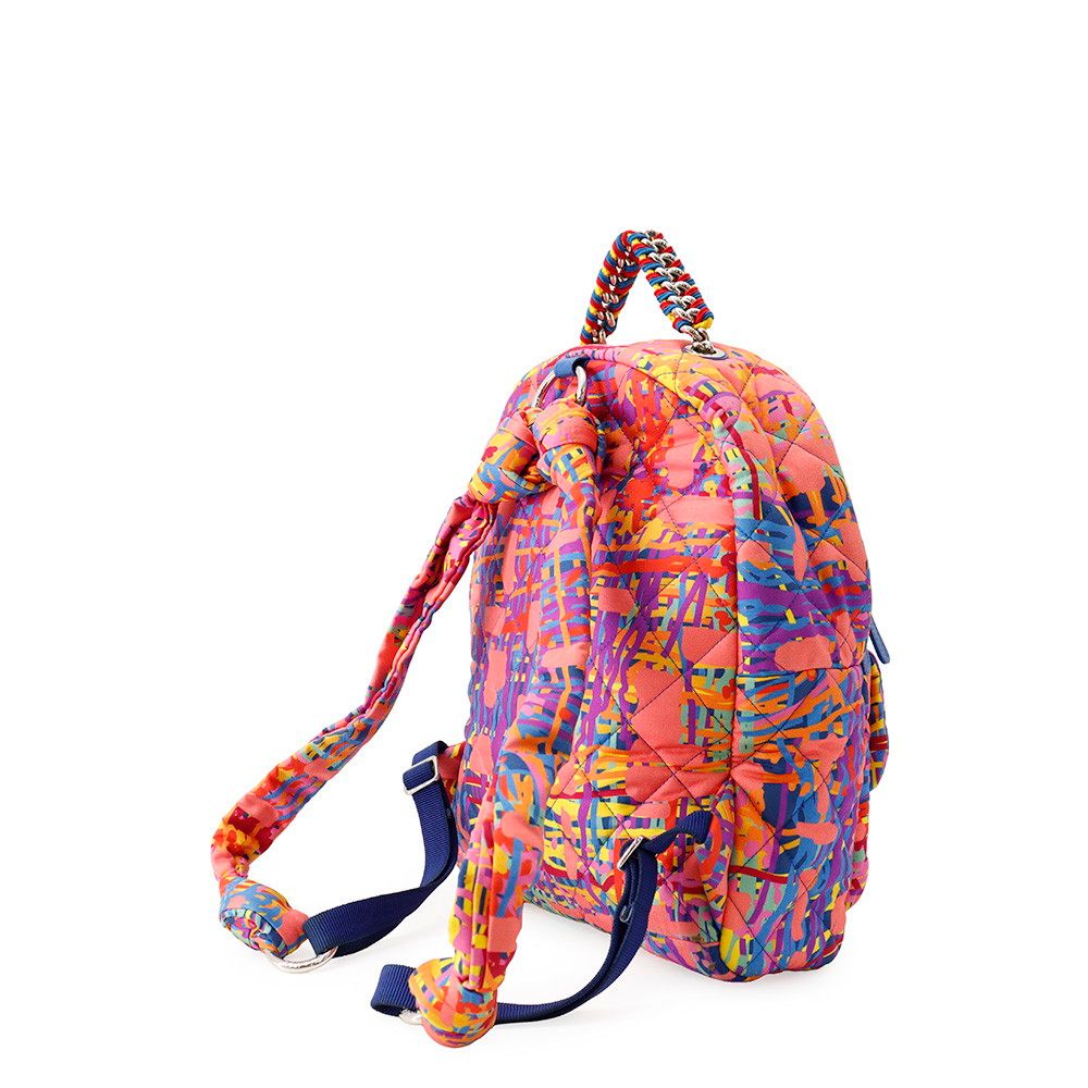 Chanel Backpack Quilted CC Logo Nylon — view 2