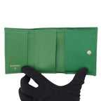 Chanel Trifold Wallet Quilted CC Logo Classic Small Flap — view 4