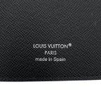 Louis Vuitton Wallet Monogram Eclipse Portefeuille Brazza Black — view 8