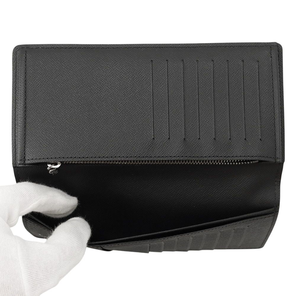 Louis Vuitton Wallet Monogram Eclipse Portefeuille Brazza Black — view 6