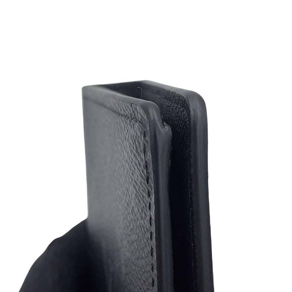 Louis Vuitton Wallet Monogram Eclipse Portefeuille Brazza Black — view 7