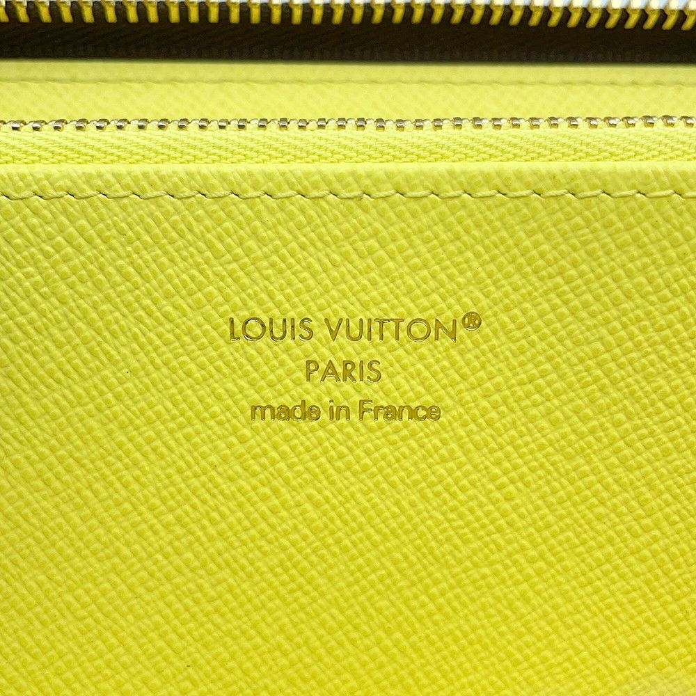 Louis Vuitton Wallet Monogram Zippy Tonic Lemon Stamp Included — view 5