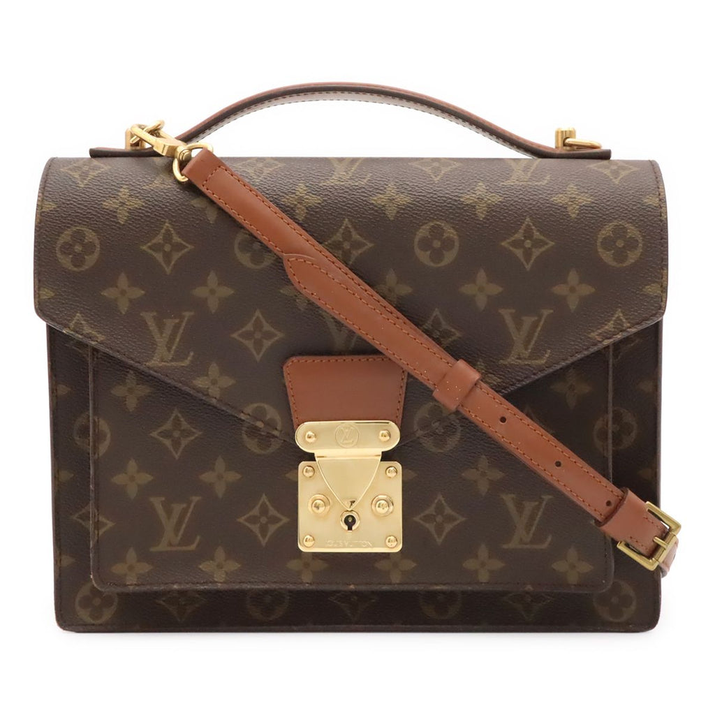 Louis Vuitton Monogram Monceau 28 Second Business 2-Way Shoulder Bag