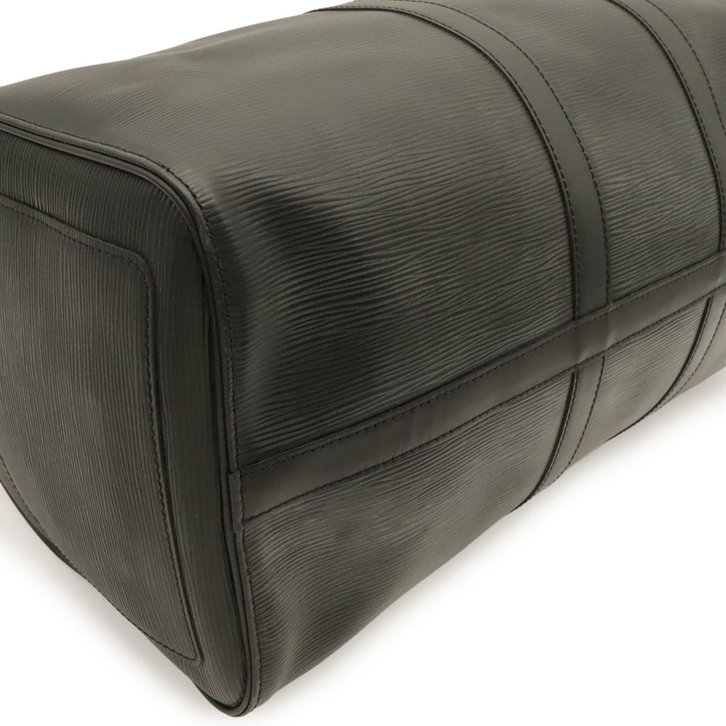 Louis Vuitton Epi Keepall 45 Boston Bag Noir Black Gold — view 3