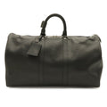 Louis Vuitton Epi Keepall 45 Boston Bag Noir Black Gold
