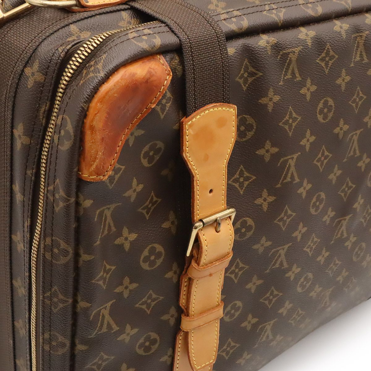 Louis Vuitton Monogram Satellite 53 Suitcase Travel Bag Purse 2-Way — view 8