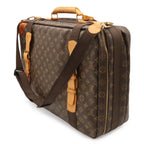 Louis Vuitton Monogram Satellite 53 Suitcase Travel Bag Purse 2-Way — view 2