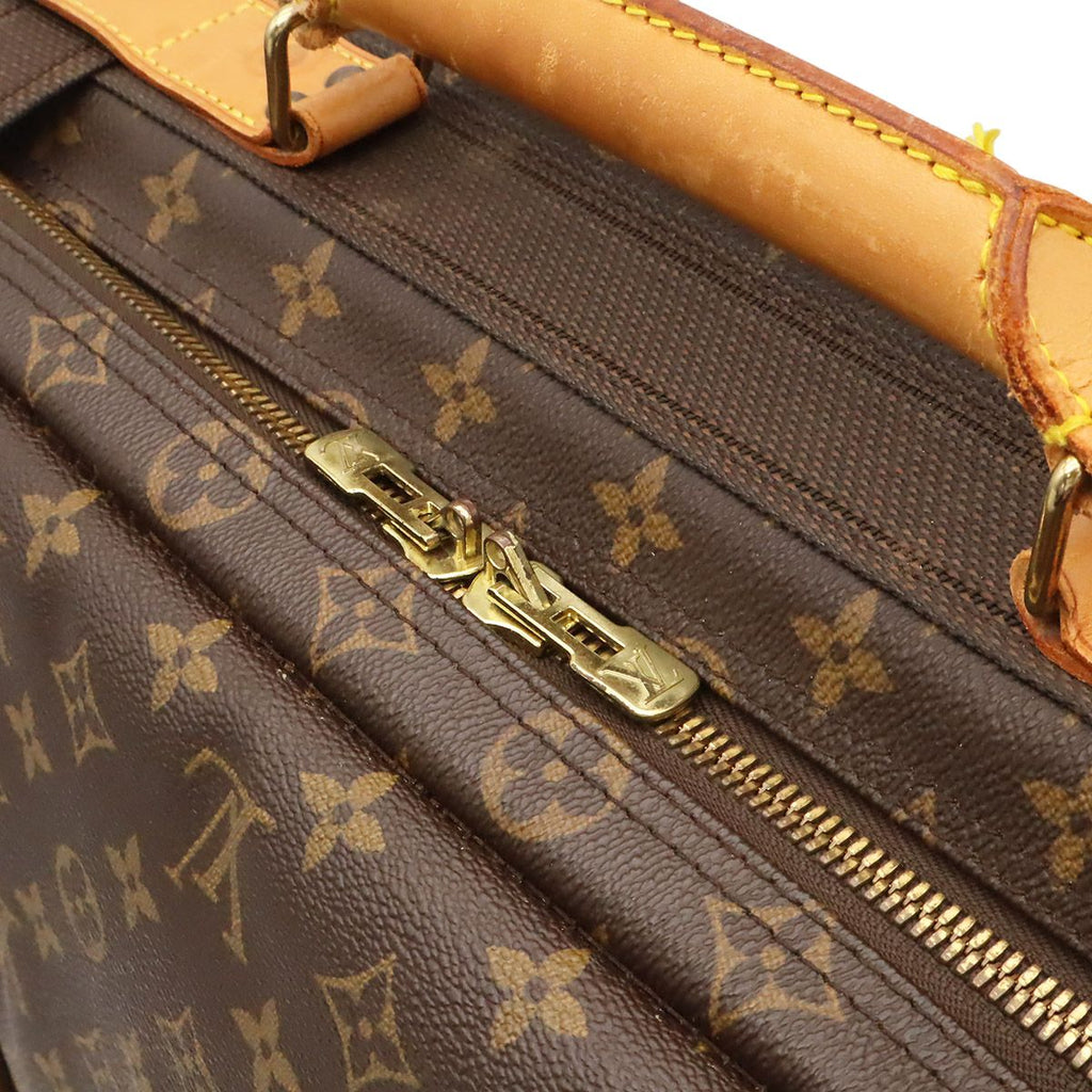 Louis Vuitton Monogram Satellite 53 Suitcase Travel Bag Purse 2-Way — view 4