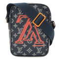 Louis Vuitton Monogram Ink Danube PM Shoulder Bag Pochette Crossbody Navy
