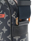 Louis Vuitton Monogram Ink Danube PM Shoulder Bag Pochette Crossbody Navy — view 4
