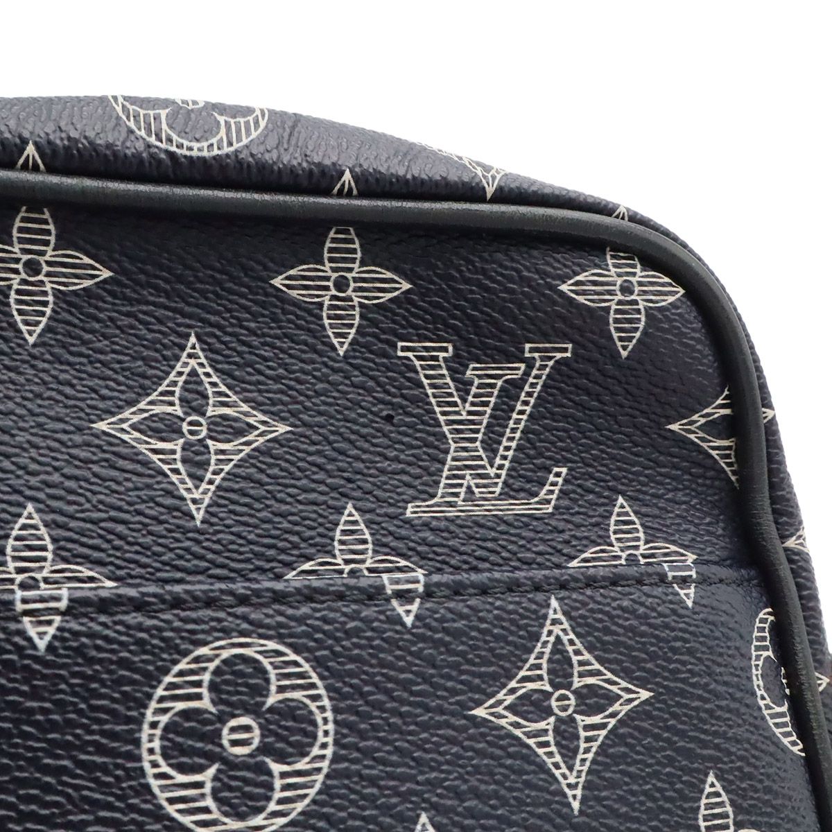 Louis Vuitton Monogram Ink Danube PM Shoulder Bag Pochette Crossbody Navy — view 8