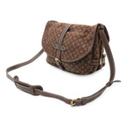 Louis Vuitton Monogram Mini Lin Saumur 30 Shoulder Bag Crossbody Canvas Leather — view 2