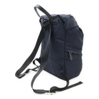 Prada Backpack Shoulder Bag Nylon Leather Blue Nero Black Silver — view 2