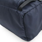 Prada Backpack Shoulder Bag Nylon Leather Blue Nero Black Silver — view 3