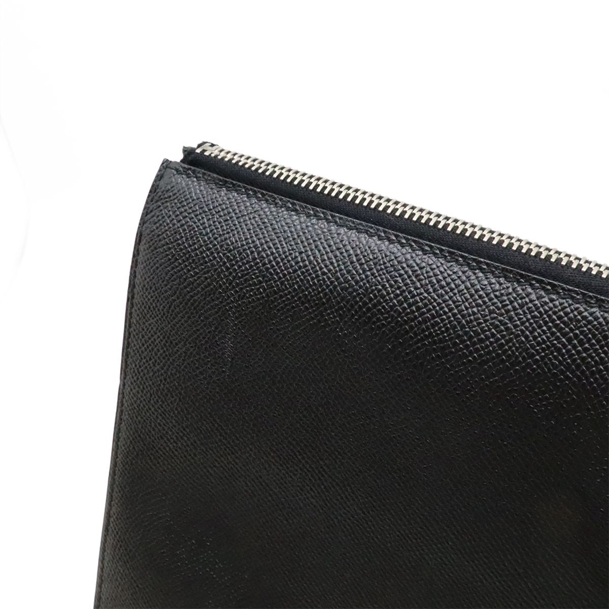 Hermes City Clutch Secondbag Veau Epsom Black Silver — view 6