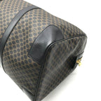 Celine Vintage Black Macadam Hand Boston Bag Leather — view 5