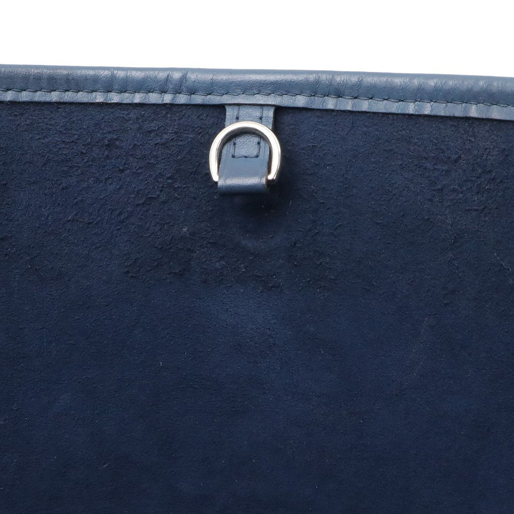 Louis Vuitton Epi Neverfull PM Tote Shoulder Bag Leather Indigo Blue — view 8