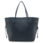 Louis Vuitton Epi Neverfull PM Tote Shoulder Bag Leather Indigo Blue