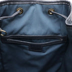 Louis Vuitton Monogram Mini Montsouris GM Backpack Shoulder Bag Blue Navy — view 7