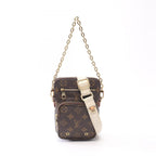Louis Vuitton Handbag Utility Crossbody Monogram Leather