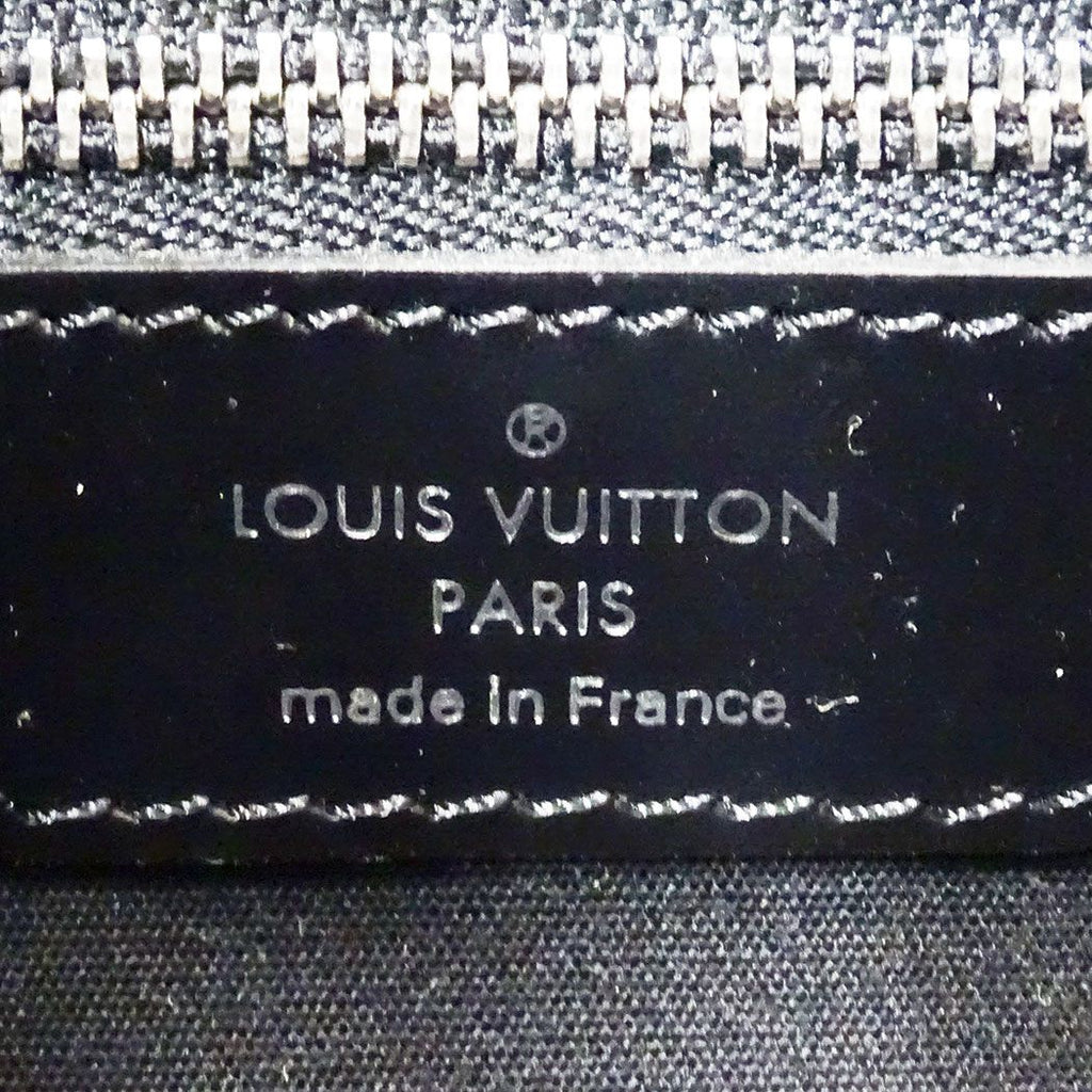 Louis Vuitton 2-Way Shoulder Bag Epi Leather Sac Montaigne Noir Black Handle — view 8
