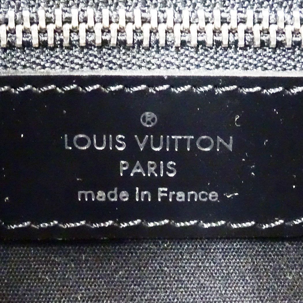 Louis Vuitton 2-Way Shoulder Bag Epi Leather Sac Montaigne Noir Black Handle — view 8