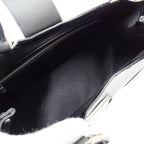 Louis Vuitton 2-Way Shoulder Bag Epi Leather Sac Montaigne Noir Black Handle — view 7