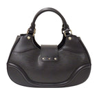 Louis Vuitton 2-Way Shoulder Bag Epi Leather Sac Montaigne Noir Black Handle — view 2