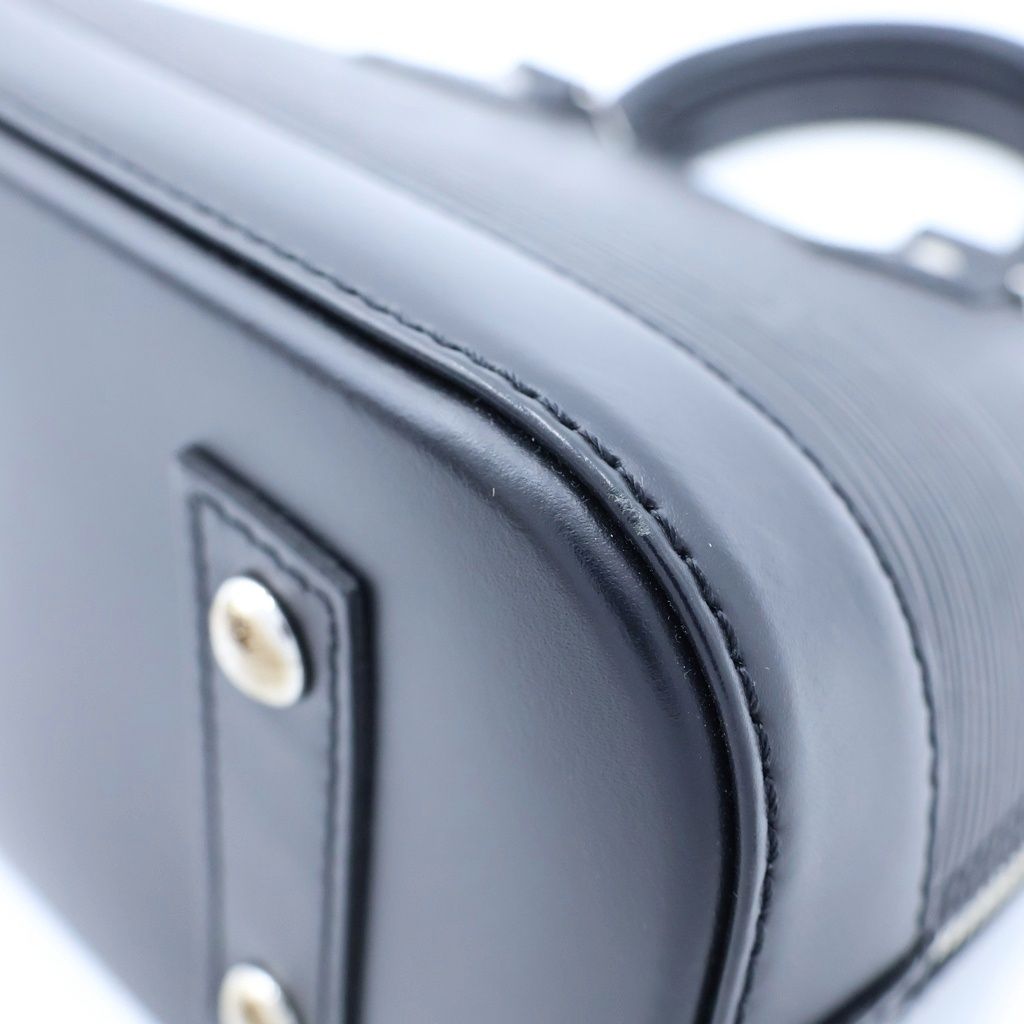 Louis Vuitton Epi Alma BB 2-Way Shoulder Bag Black Leather — view 5