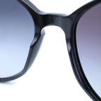 Chanel CC Logo Sunglasses Black Acetate 55 Eyewear — view 5