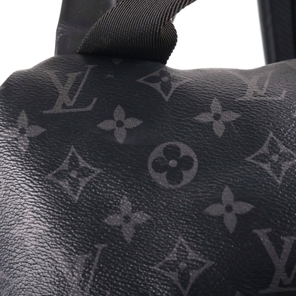Louis Vuitton Monogram Eclipse Discovery Backpack Leather Black — view 7