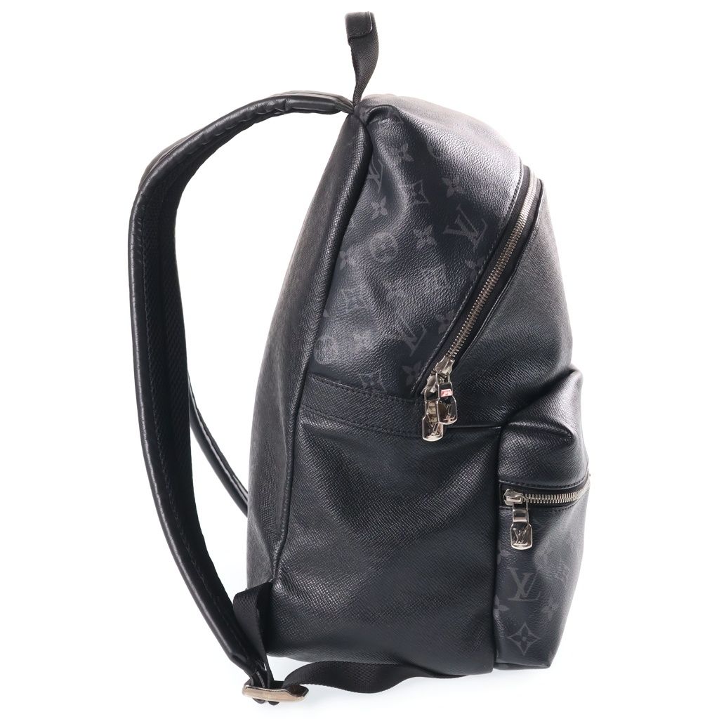 Louis Vuitton Monogram Eclipse Discovery Backpack Leather Black — view 3