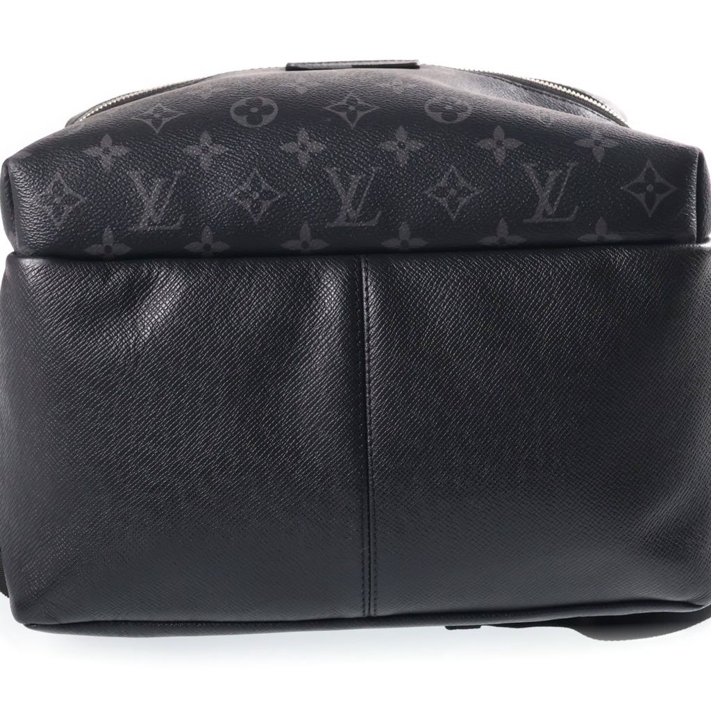 Louis Vuitton Monogram Eclipse Discovery Backpack Leather Black — view 4