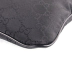 Gucci GG Canvas Shoulder Bag Nylon Black — view 5