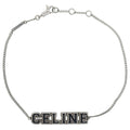 Celine Universite Bracelet Silver Chain