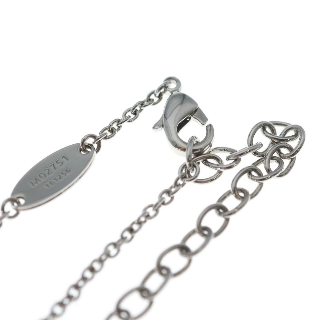 Louis Vuitton LV Iconic Rhinestone Pendant Chain Silver — view 4