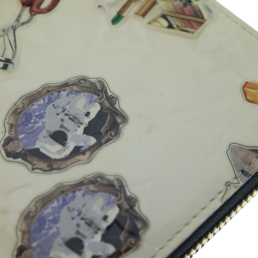 Louis Vuitton Nicolas Ghesquiere Vernis Zippy Wallet White — view 5