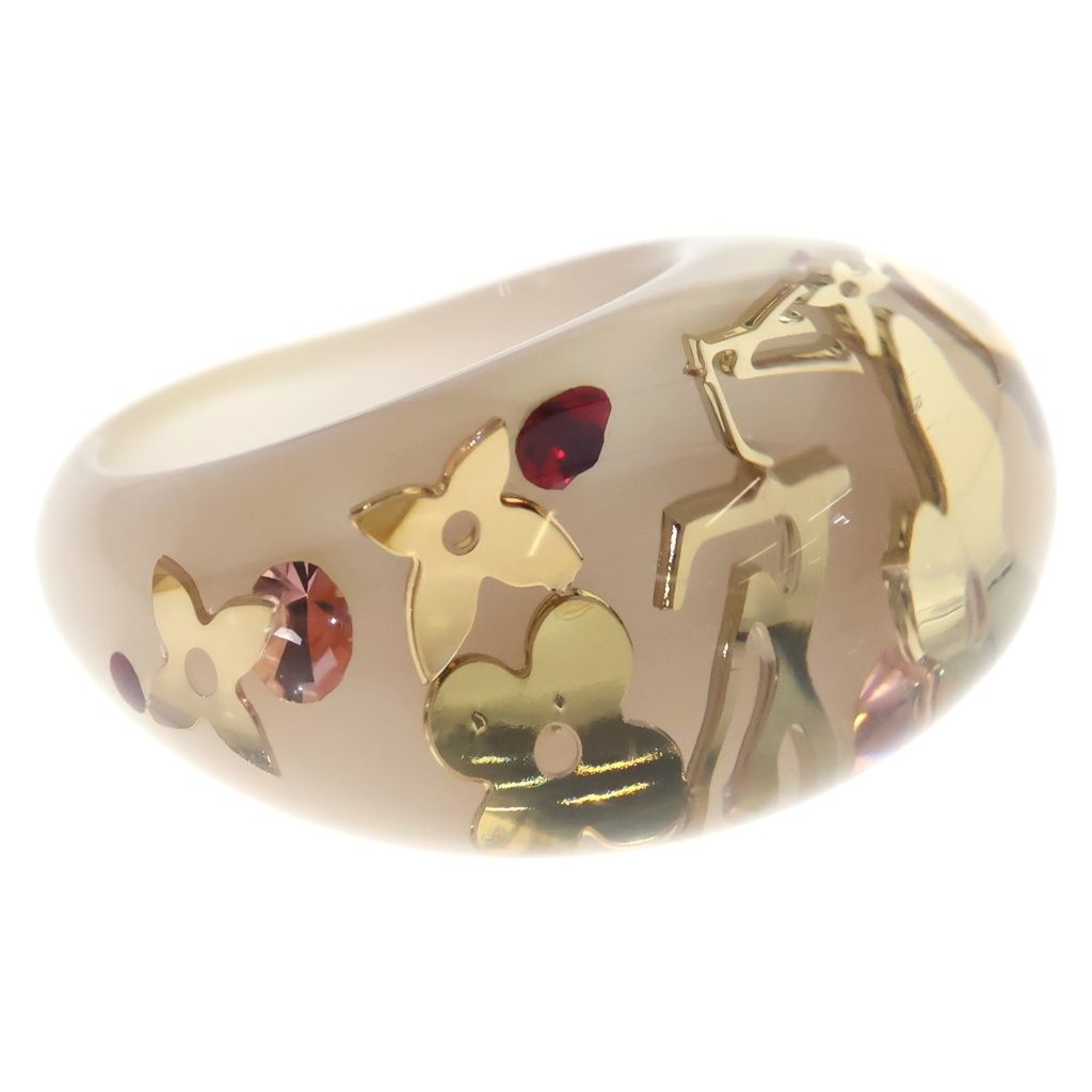 Louis Vuitton Bague Inclusion Ring White — view 5