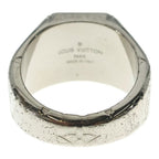 Louis Vuitton Monogram Signet Ring Silver — view 2